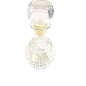 Wine/Liquor Decanter * Glass * Crown and Grapes stencil